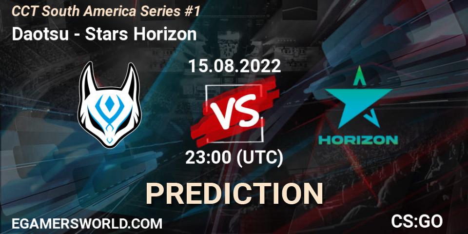 Daotsu - Stars Horizon: прогноз. 15.08.2022 at 23:00, Counter-Strike (CS2), CCT South America Series #1