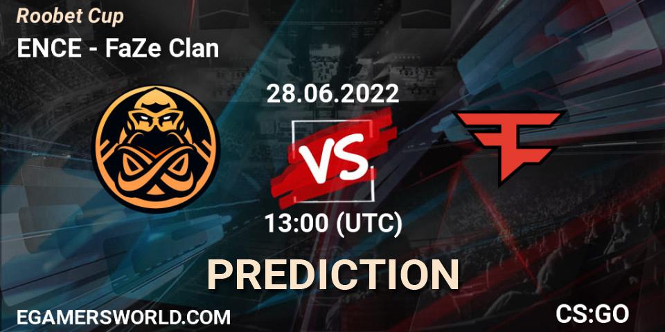 ENCE - FaZe Clan: прогноз. 28.06.2022 at 13:30, Counter-Strike (CS2), Roobet Cup