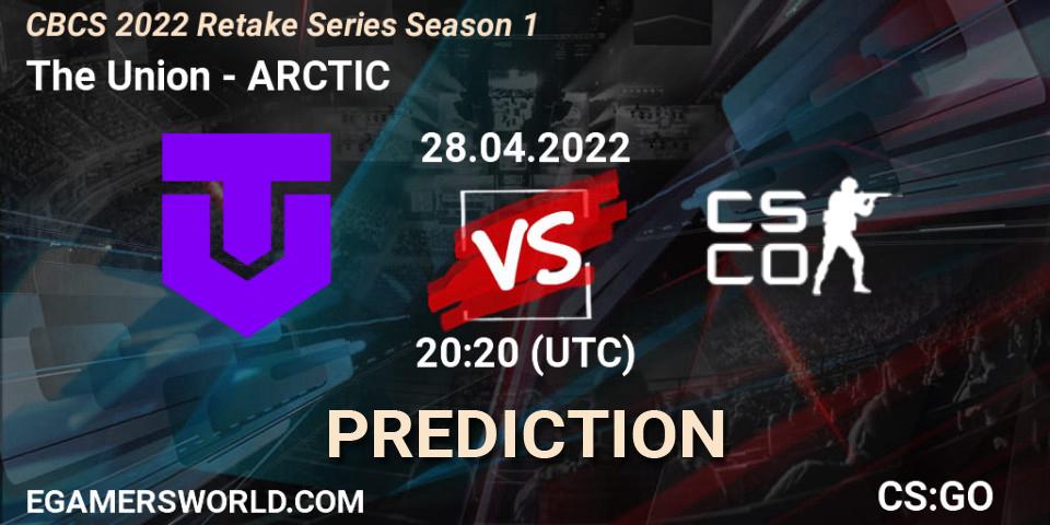 The Union - ARCTIC: прогноз. 28.04.22, CS2 (CS:GO), CBCS 2022 Retake Series Season 1