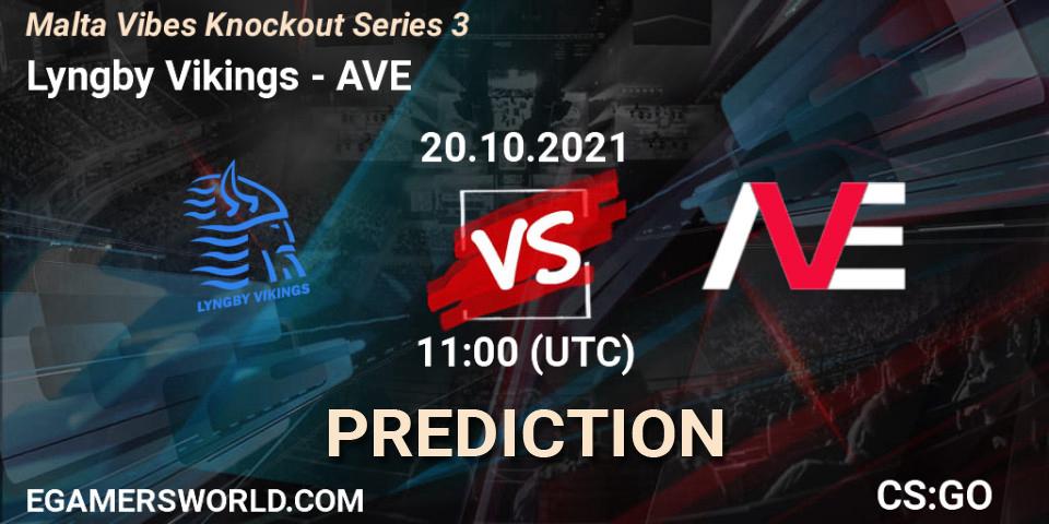 Lyngby Vikings - AVE: прогноз. 20.10.21, CS2 (CS:GO), Malta Vibes Knockout Series 3