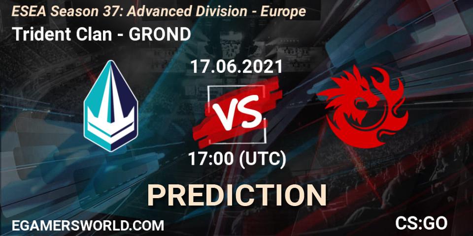 Trident Clan - GROND: прогноз. 17.06.21, CS2 (CS:GO), ESEA Season 37: Advanced Division - Europe