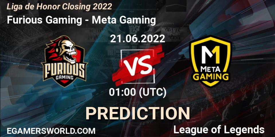 Furious Gaming - Meta Gaming: прогноз. 21.06.22, LoL, Liga de Honor Closing 2022