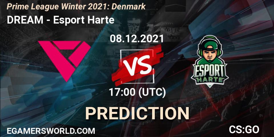 DREAM - Esport Harte: прогноз. 08.12.21, CS2 (CS:GO), Prime League Winter 2021: Denmark