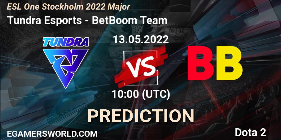 Tundra Esports - BetBoom Team: прогноз. 13.05.2022 at 10:11, Dota 2, ESL One Stockholm 2022 Major