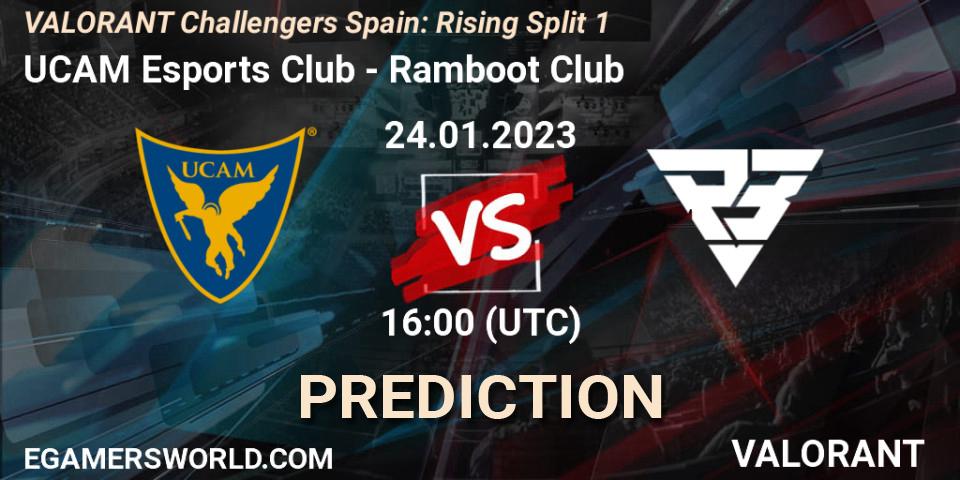 UCAM Esports Club - Ramboot Club: прогноз. 24.01.2023 at 16:00, VALORANT, VALORANT Challengers 2023 Spain: Rising Split 1