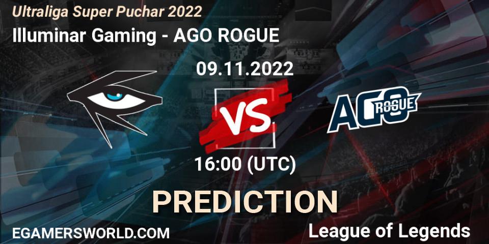 Illuminar Gaming - AGO ROGUE: прогноз. 09.11.22, LoL, Ultraliga Super Puchar 2022