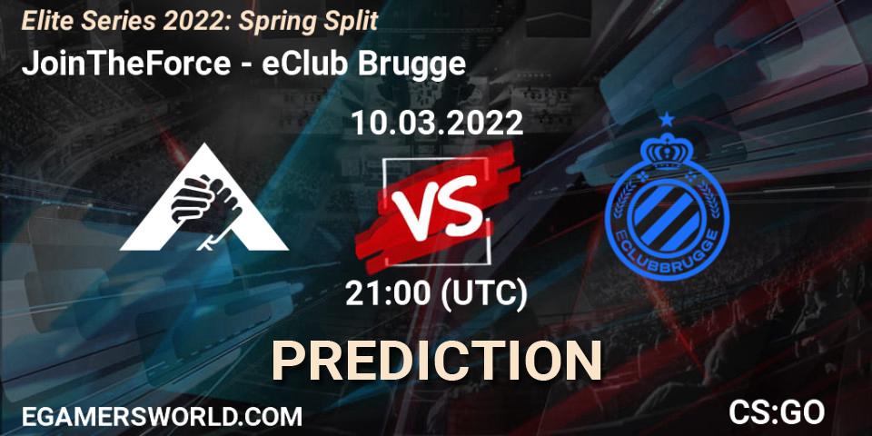 JoinTheForce - eClub Brugge: прогноз. 10.03.2022 at 21:00, Counter-Strike (CS2), Elite Series 2022: Spring Split