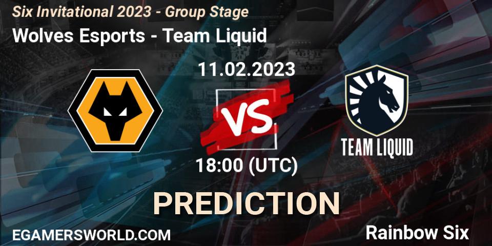 Wolves Esports - Team Liquid: прогноз. 11.02.23, Rainbow Six, Six Invitational 2023 - Group Stage