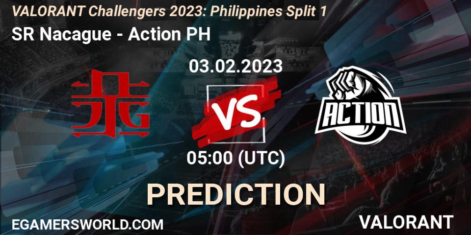 SR Nacague - Action PH: прогноз. 03.02.23, VALORANT, VALORANT Challengers 2023: Philippines Split 1