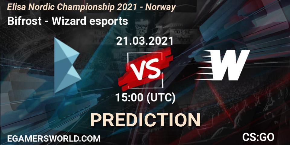 Bifrost - Wizard esports: прогноз. 21.03.2021 at 15:00, Counter-Strike (CS2), Elisa Nordic Championship 2021 - Norway