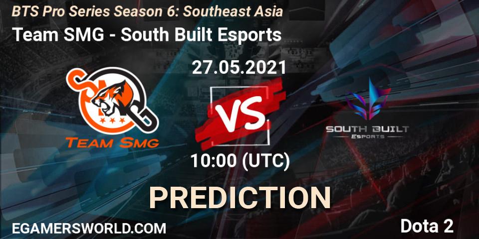 Team SMG - South Built Esports: прогноз. 27.05.2021 at 10:08, Dota 2, BTS Pro Series Season 6: Southeast Asia