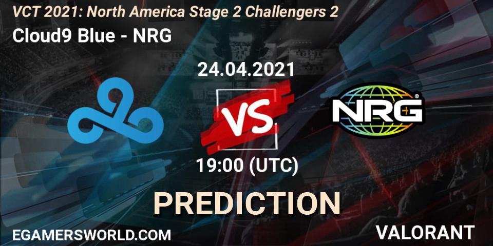 Cloud9 Blue - NRG: прогноз. 24.04.21, VALORANT, VCT 2021: North America Stage 2 Challengers 2