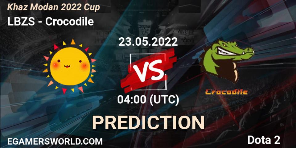 LBZS - Crocodile: прогноз. 23.05.2022 at 04:15, Dota 2, Khaz Modan 2022 Cup