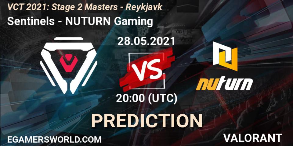 Sentinels - NUTURN Gaming: прогноз. 28.05.21, VALORANT, VCT 2021: Stage 2 Masters - Reykjavík