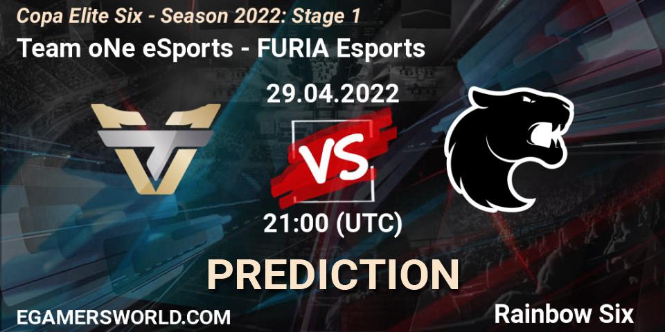 Team oNe eSports - FURIA Esports: прогноз. 29.04.2022 at 21:00, Rainbow Six, Copa Elite Six - Season 2022: Stage 1
