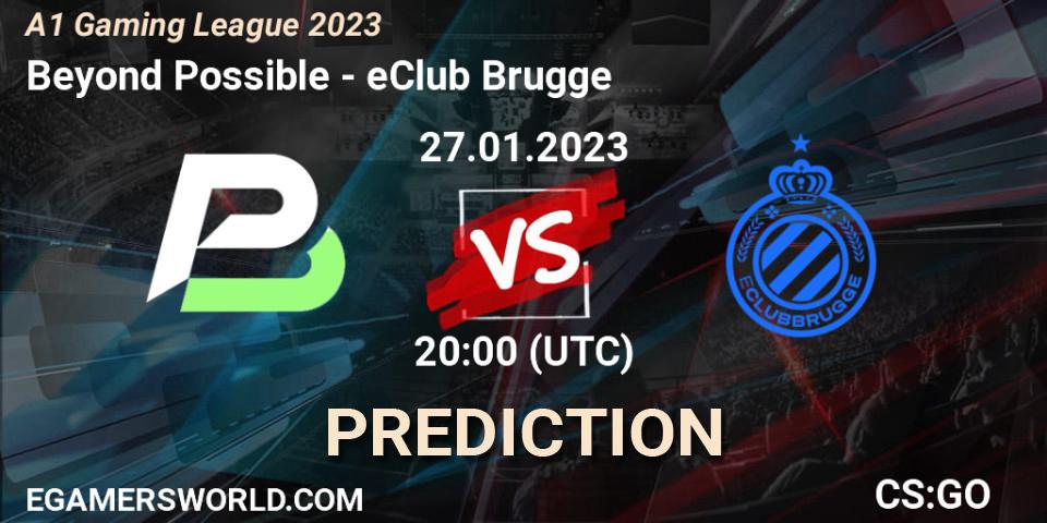 Beyond Possible - eClub Brugge: прогноз. 27.01.23, CS2 (CS:GO), A1 Gaming League 2023