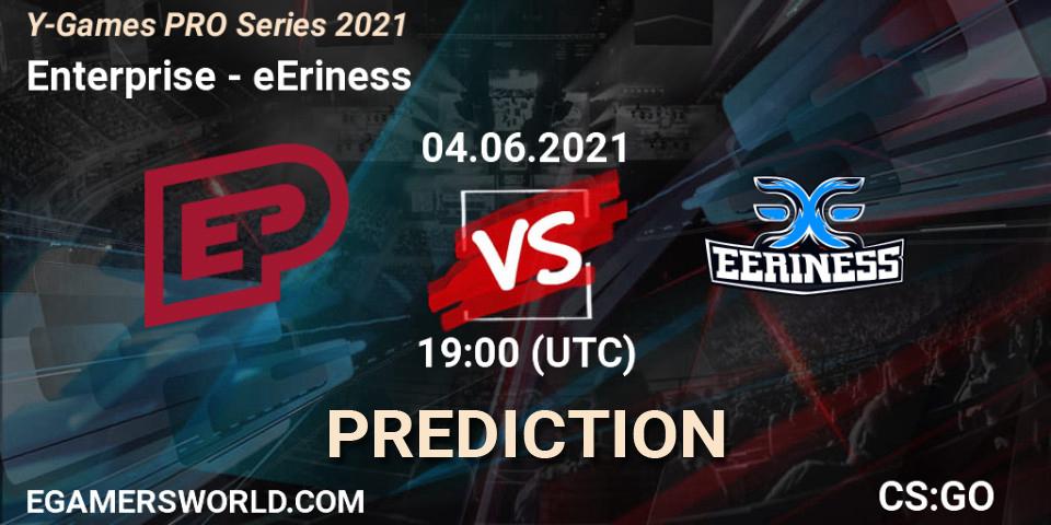 Enterprise - eEriness: прогноз. 07.06.2021 at 14:00, Counter-Strike (CS2), Y-Games PRO Series 2021
