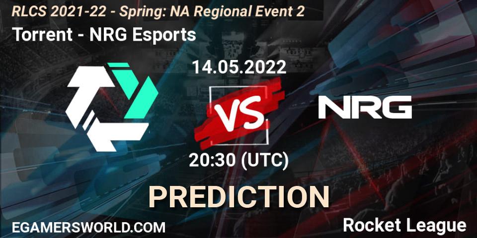 Torrent - NRG Esports: прогноз. 14.05.22, Rocket League, RLCS 2021-22 - Spring: NA Regional Event 2