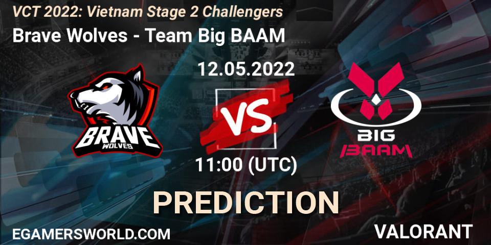 Brave Wolves - Team Big BAAM: прогноз. 12.05.2022 at 11:00, VALORANT, VCT 2022: Vietnam Stage 2 Challengers