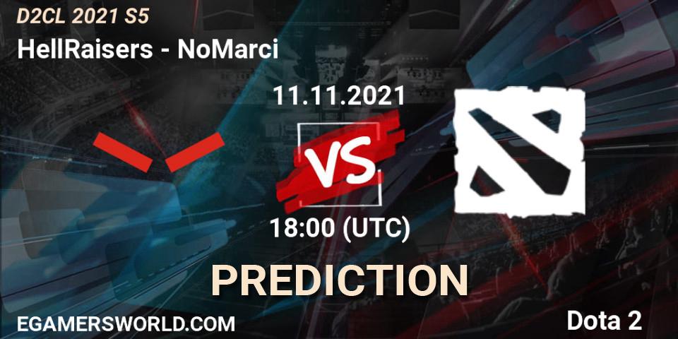 HellRaisers - NoMarci: прогноз. 11.11.2021 at 18:02, Dota 2, Dota 2 Champions League 2021 Season 5