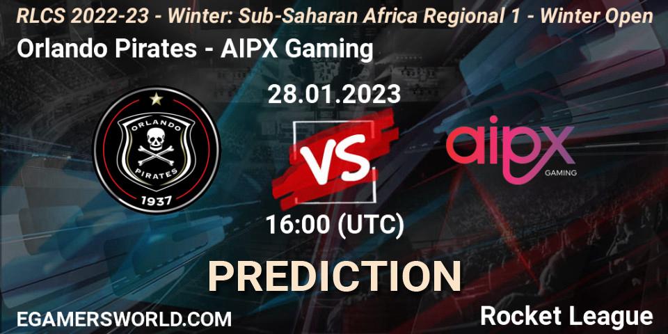 Orlando Pirates - AIPX Gaming: прогноз. 28.01.23, Rocket League, RLCS 2022-23 - Winter: Sub-Saharan Africa Regional 1 - Winter Open