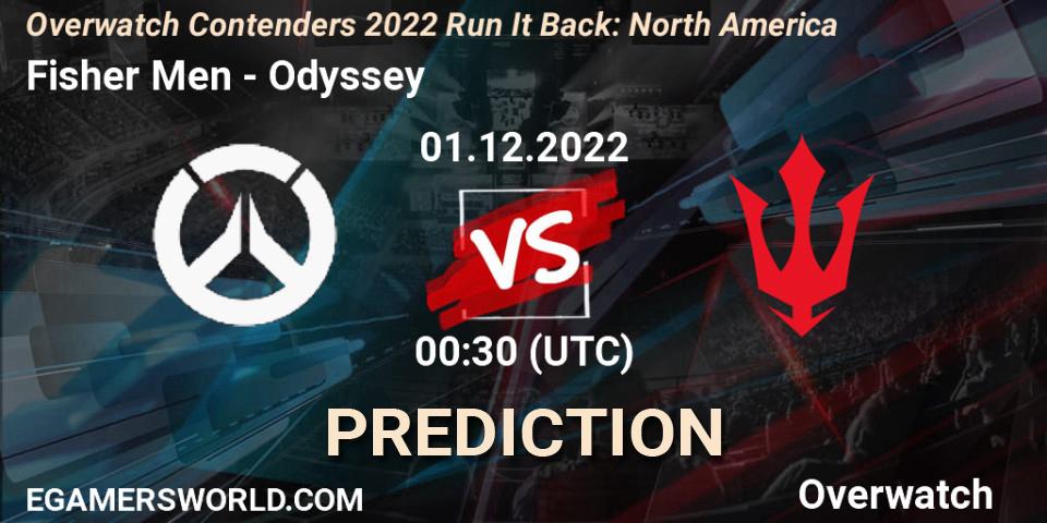 Fisher Men - Odyssey: прогноз. 01.12.2022 at 00:30, Overwatch, Overwatch Contenders 2022 Run It Back: North America