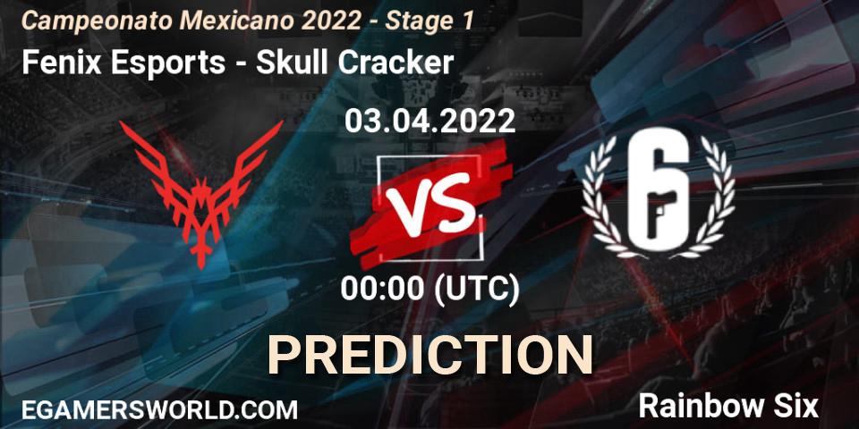 Fenix Esports - Skull Cracker: прогноз. 03.04.2022 at 00:00, Rainbow Six, Campeonato Mexicano 2022 - Stage 1