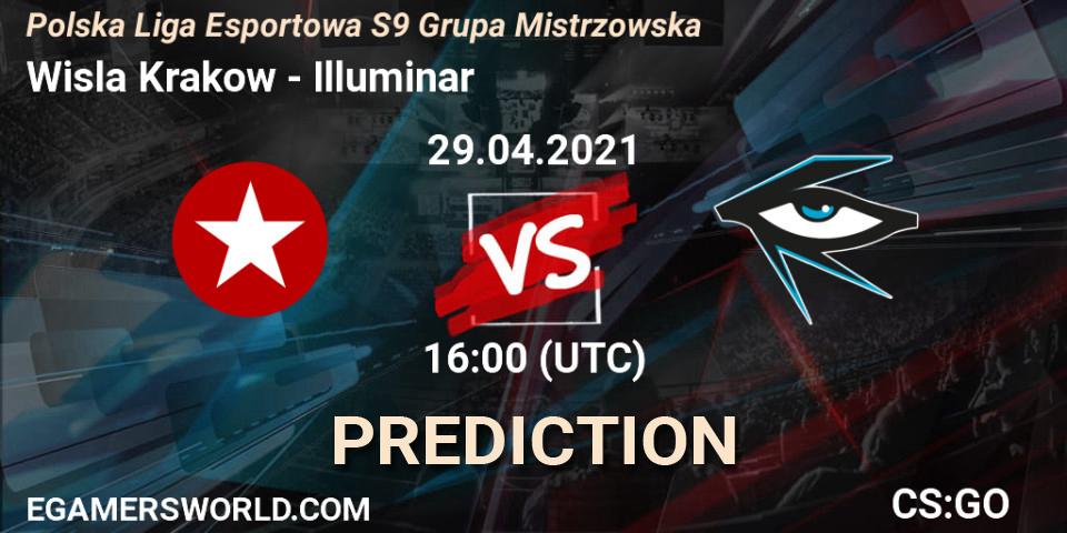 Wisla Krakow - Illuminar: прогноз. 29.04.2021 at 16:00, Counter-Strike (CS2), Polska Liga Esportowa S9 Grupa Mistrzowska