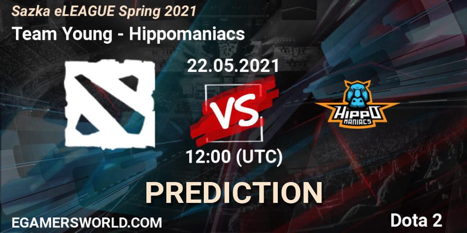Team Young - Hippomaniacs: прогноз. 22.05.2021 at 12:00, Dota 2, Sazka eLEAGUE Spring 2021