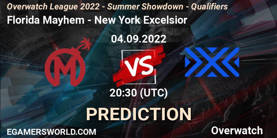 Florida Mayhem - New York Excelsior: прогноз. 04.09.22, Overwatch, Overwatch League 2022 - Summer Showdown - Qualifiers