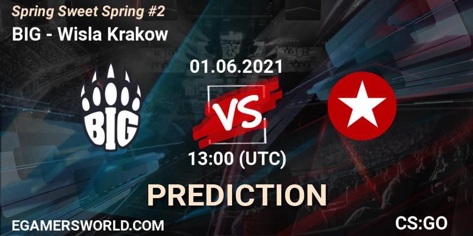 BIG - Wisla Krakow: прогноз. 01.06.2021 at 13:00, Counter-Strike (CS2), Spring Sweet Spring #2