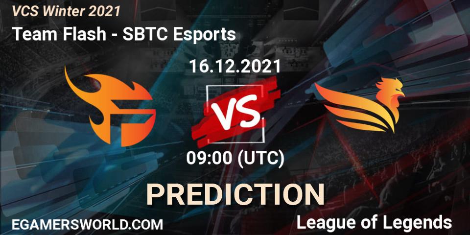 Team Flash - SBTC Esports: прогноз. 16.12.2021 at 09:00, LoL, VCS Winter 2021