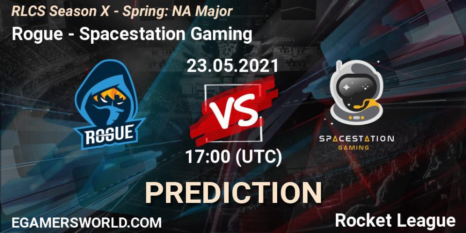 Rogue - Spacestation Gaming: прогноз. 23.05.2021 at 17:00, Rocket League, RLCS Season X - Spring: NA Major