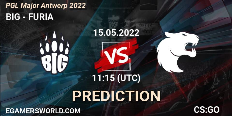 BIG - FURIA: прогноз. 15.05.22, CS2 (CS:GO), PGL Major Antwerp 2022