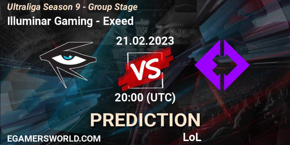 Illuminar Gaming - Exeed: прогноз. 22.02.23, LoL, Ultraliga Season 9 - Group Stage