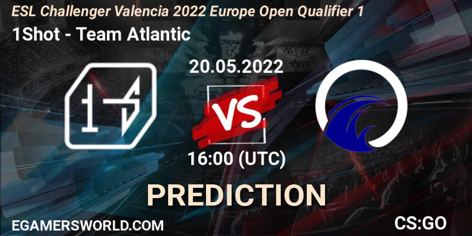 1Shot - Team Atlantic: прогноз. 20.05.2022 at 16:05, Counter-Strike (CS2), ESL Challenger Valencia 2022 Europe Open Qualifier 1