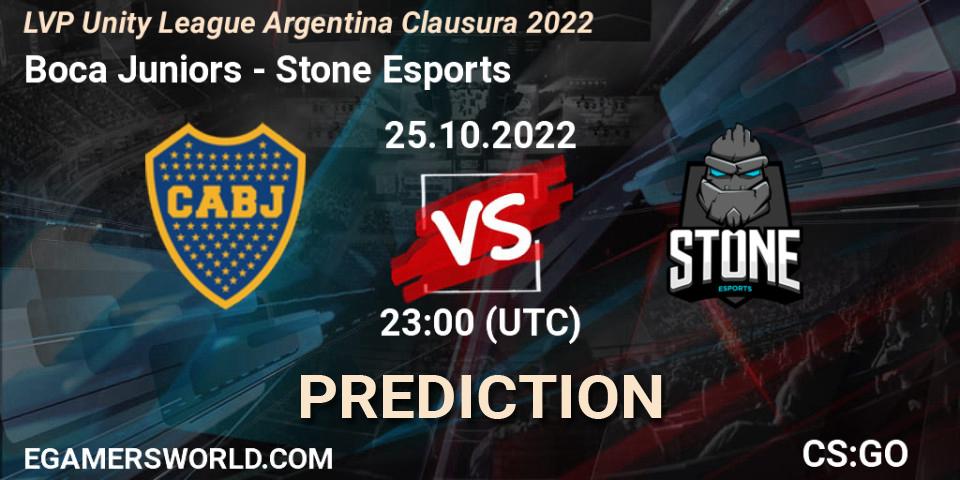 Boca Juniors - Stone Esports: прогноз. 25.10.22, CS2 (CS:GO), LVP Unity League Argentina Clausura 2022