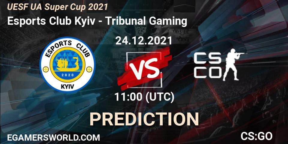 Esports Club Kyiv - Tribunal Gaming: прогноз. 24.12.2021 at 11:00, Counter-Strike (CS2), UESF Ukrainian Super Cup 2021