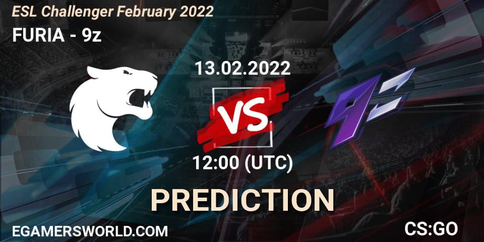 FURIA - 9z: прогноз. 13.02.2022 at 12:00, Counter-Strike (CS2), ESL Challenger February 2022
