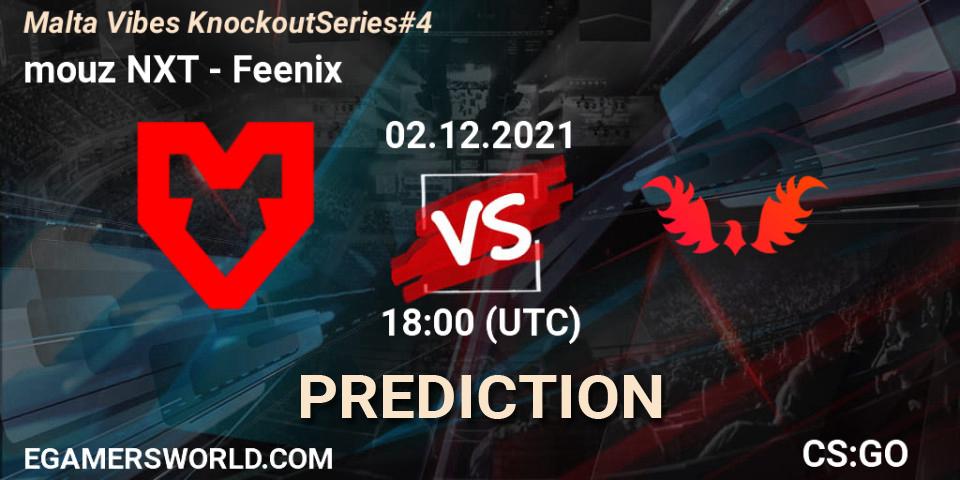 mouz NXT - Feenix: прогноз. 02.12.2021 at 18:10, Counter-Strike (CS2), Malta Vibes Knockout Series #4