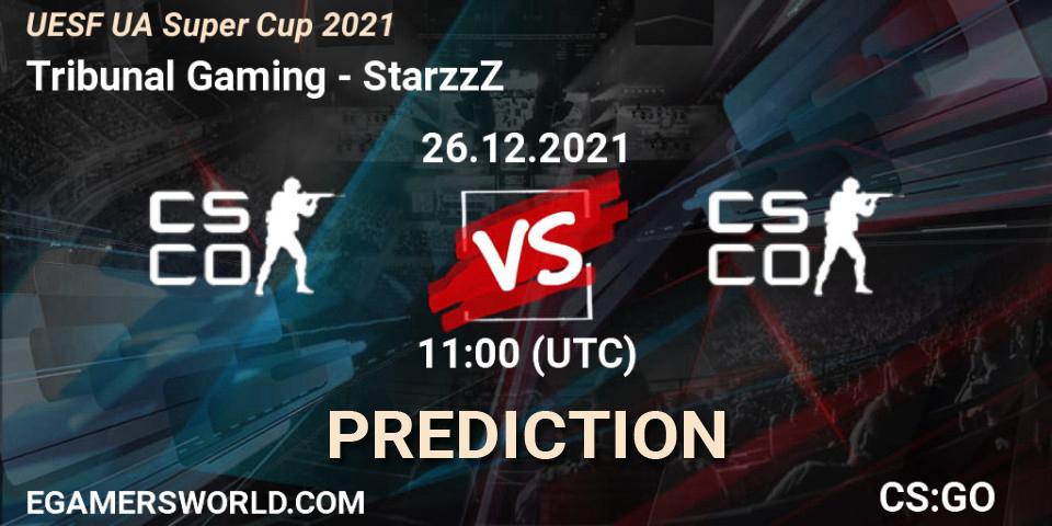 Tribunal Gaming - StarzzZ: прогноз. 26.12.2021 at 11:00, Counter-Strike (CS2), UESF Ukrainian Super Cup 2021