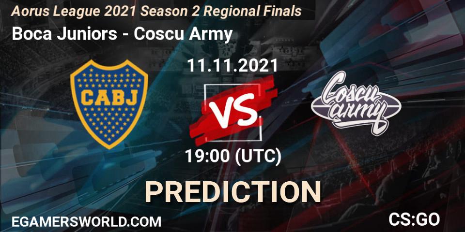 Boca Juniors - Coscu Army: прогноз. 11.11.2021 at 19:00, Counter-Strike (CS2), Aorus League 2021 Season 2 Regional Finals