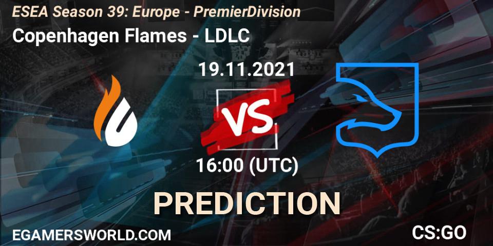 Copenhagen Flames - LDLC: прогноз. 19.11.21, CS2 (CS:GO), ESEA Season 39: Europe - Premier Division