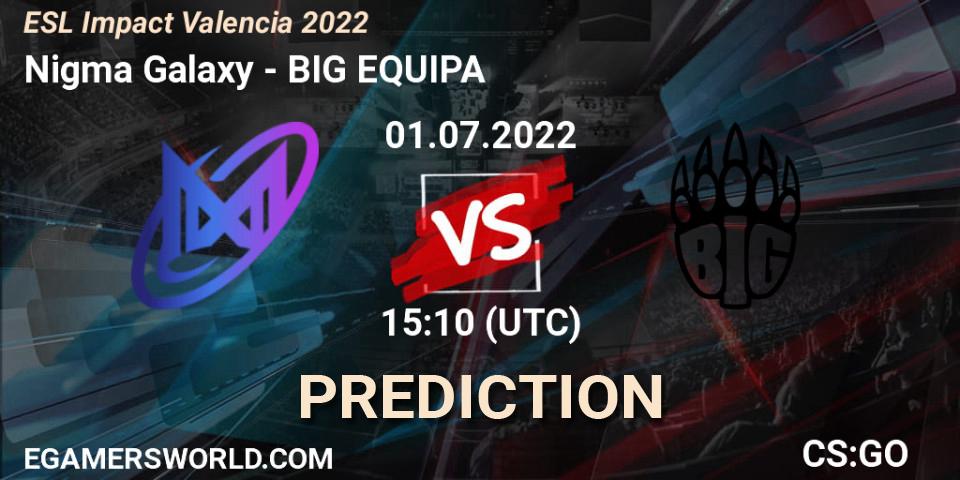 Galaxy Racer Female - BIG EQUIPA: прогноз. 01.07.22, CS2 (CS:GO), ESL Impact Valencia 2022
