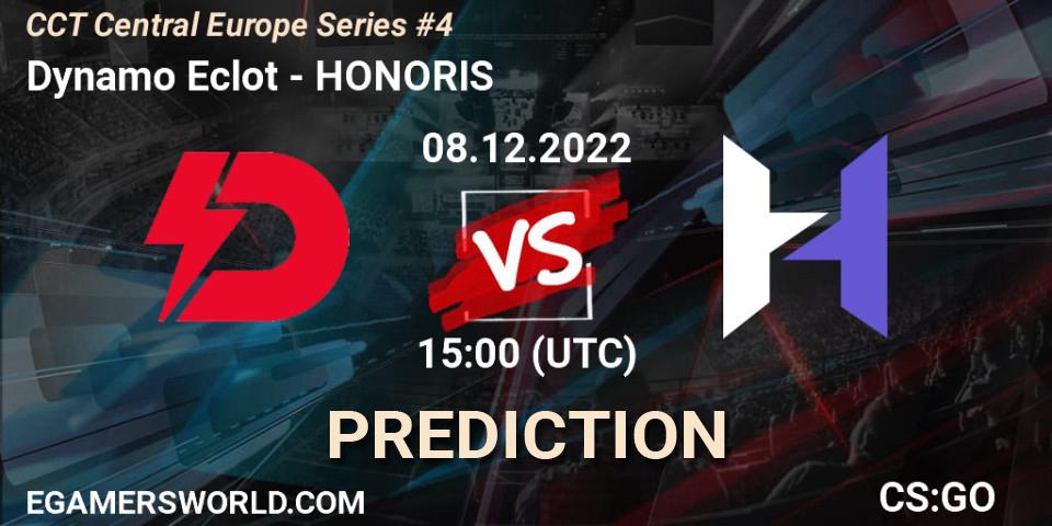 Dynamo Eclot - HONORIS: прогноз. 08.12.22, CS2 (CS:GO), CCT Central Europe Series #4
