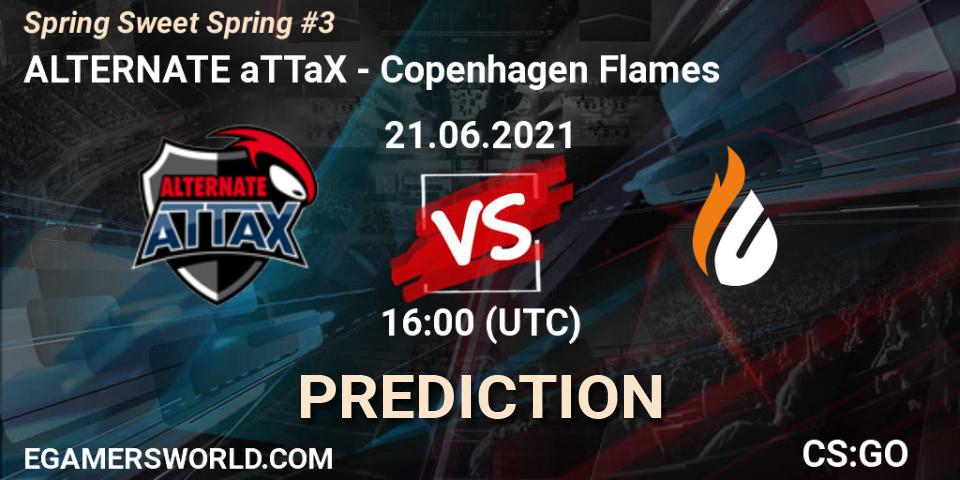 ALTERNATE aTTaX - Copenhagen Flames: прогноз. 21.06.21, CS2 (CS:GO), Spring Sweet Spring #3