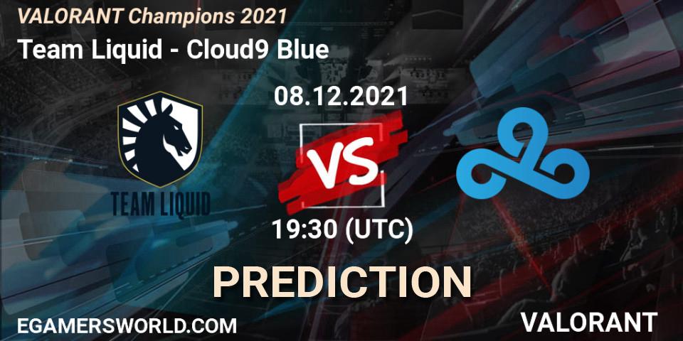 Team Liquid - Cloud9 Blue: прогноз. 08.12.21, VALORANT, VALORANT Champions 2021