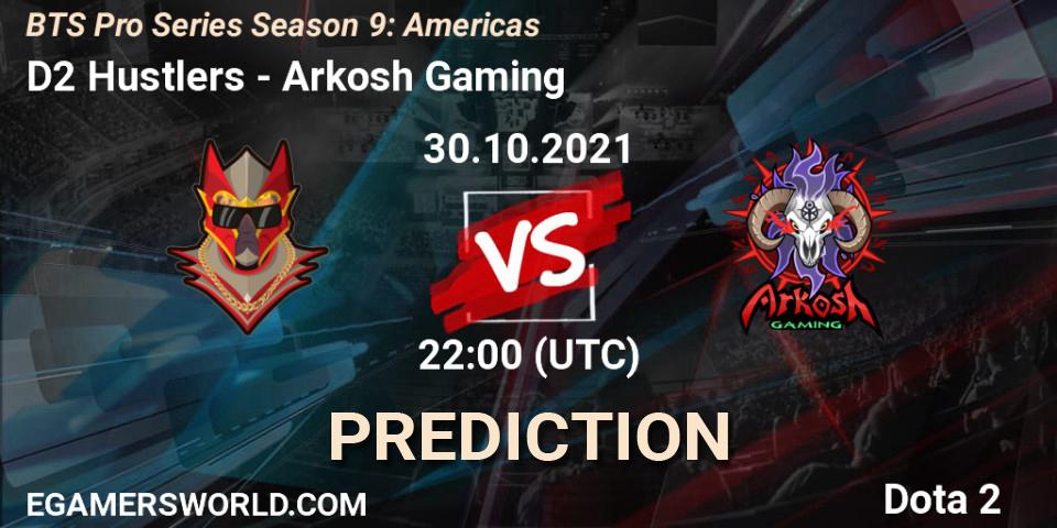 D2 Hustlers - Arkosh Gaming: прогноз. 30.10.2021 at 22:11, Dota 2, BTS Pro Series Season 9: Americas