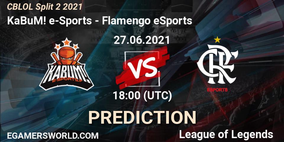 KaBuM! e-Sports - Flamengo eSports: прогноз. 27.06.2021 at 18:00, LoL, CBLOL Split 2 2021