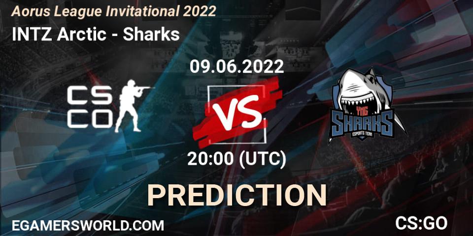 INTZ Arctic - Sharks: прогноз. 09.06.22, CS2 (CS:GO), Aorus League Invitational 2022